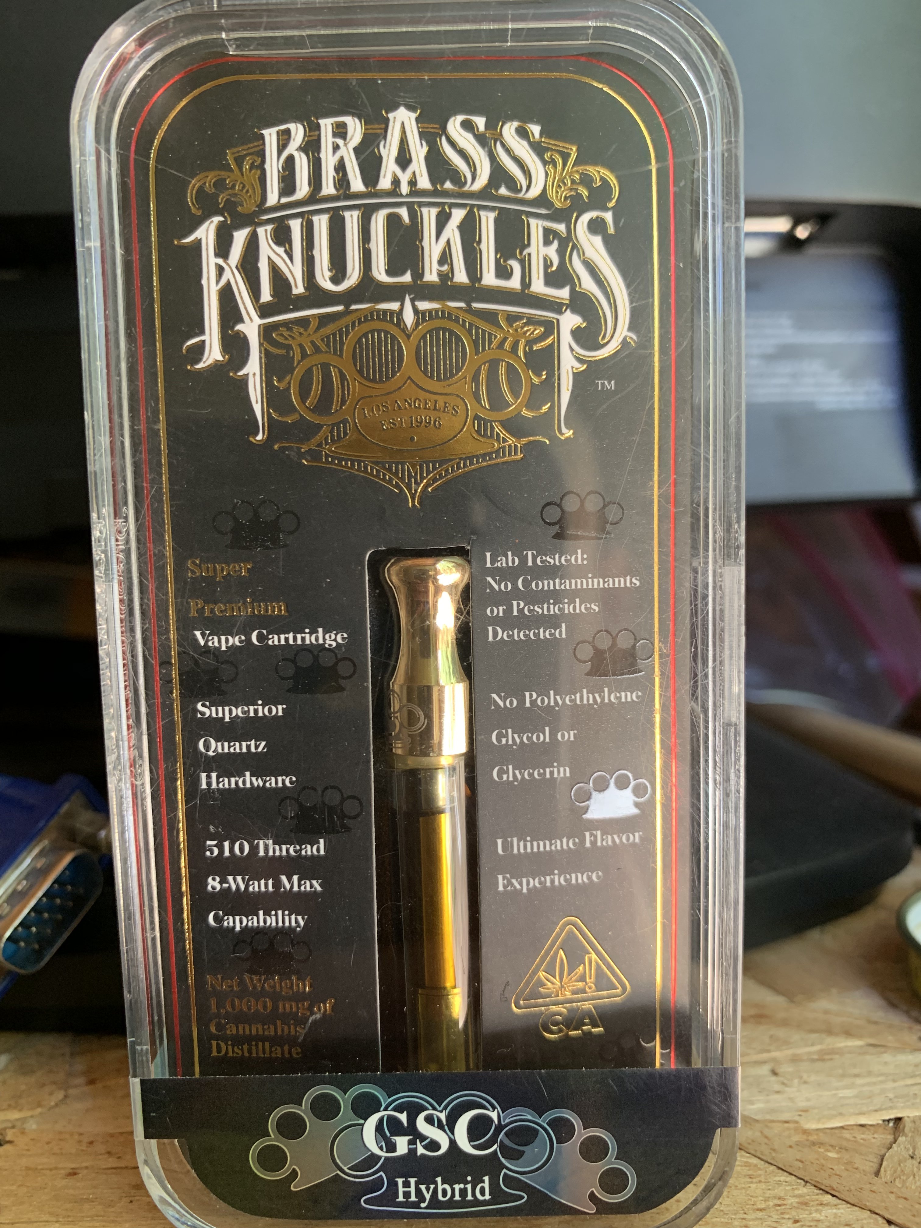 Fake Brass Knuckles Cartridge? | Grasscity Forums - The #1